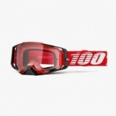 Мотоочки 100% Armega Red/Black/White Clear Lens