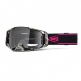 Мотоочки 100% Armega Sarcelle Black/Pink Clear Lens