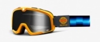 Мотоочки 100% Barstow Race Service Blue/Orange Mirror Silver Lens