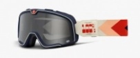 Мотоочки 100% Barstow Teluride Beige/Blue/Orange Smoke Colored Lens