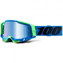 Мотоочки 100% Racecraft 2 Fremont Blue/Green Mirror Blue Lens