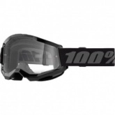 Мотоочки 100% Strata 2 Black Clear Lens