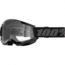 Мотоочки 100% Strata 2 Black Clear Lens