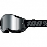 Мотоочки 100% Strata 2 Black Mirror Silver Lens