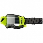 Мотоочки 100% Strata 2 Forecast Roll-Off Black Clear Lens
