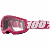 Мотоочки 100% Strata 2 Junior Fletcher Pink Clear Lens