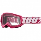 Мотоочки 100% Strata 2 Junior Fletcher Pink Clear Lens