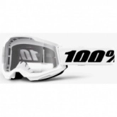 Мотоочки 100% Strata II White Clear Lens