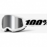 Мотоочки 100% Strata II Everest White Mirror Blue Lens
