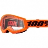 Мотоочки 100% Strata II Junior Orange Clear Lens