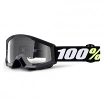 Мотоочки 100% Strata Mini Junior Black Clear Lens