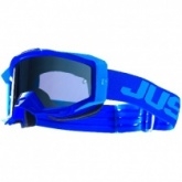 Мотоочки Just1 Iris 2.0 Logo Blue Mirror Blue Lens