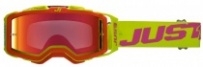 Мотоочки Just1 Nerve Absolute Yellow/Blue/Orange Mirror Red Lens