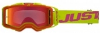 Мотоочки Just1 Nerve Absolute Yellow/Blue/Orange Mirror Red Lens