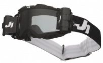 Мотоочки Just1 Nerve Plus Black/White Clear lens