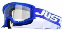 Мотоочки Just1 Vitro Blue/White Clear Lens