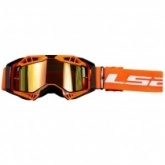 Мотоочки LS2 Aura Pro Black/Orange Mirror Lens