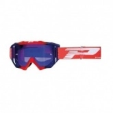 Мотоочки Progrip 3200 Roll-Off Red/Blue Clear Lens