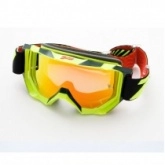Мотоочки Progrip 3200 Yellow/Black Mirror Red Lens