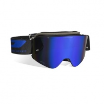 Мотоочки Progrip 3205-181 Magnet Black Mat Mirror Blue Lens