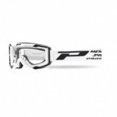 Мотоочки Progrip 3400 Menace Roll-Off White Clear Lens