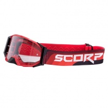 Мотоочки Scorpion E24 Red/Black Clear Lens
