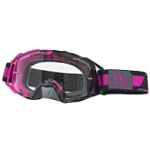 Мотоочки MT MX Evo Stripes Black/Pink Clear Lens