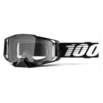 Мотоочки 100% Armega Black Clear Lens