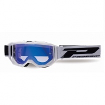 Мотоочки Progrip PG3300-323 FL Vision White Blue Lens
