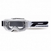 Мотоочки Progrip PG3300-323 TR Vision White Clear Lens