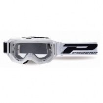 Мотоочки Progrip PG3300-323 TR Vision White Clear Lens