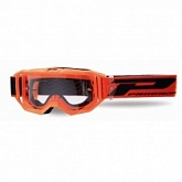 Мотоочки Progrip PG3300-409 TR Vision Orange Clear Lens