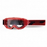 Мотоочки Progrip PG3300-411 TR Vision Red Clear Lens