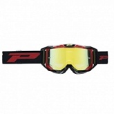 Мотоочки Progrip PG3303-125 FL Vista Black/Red Yellow Lens