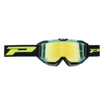 Мотоочки Progrip PG3303-404 FL Vista Black/Green Yellow Lens