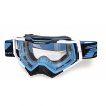 Мотоочки Progrip PG3309-379 TR Rapid Blue/White Clear Lens