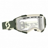Мотоочки Scott Fury Enduro Green Clear Lens