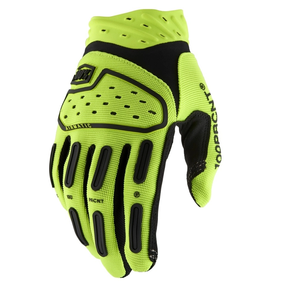 Мотоперчатки 100% Ride Airmatic II Fluo Yellow