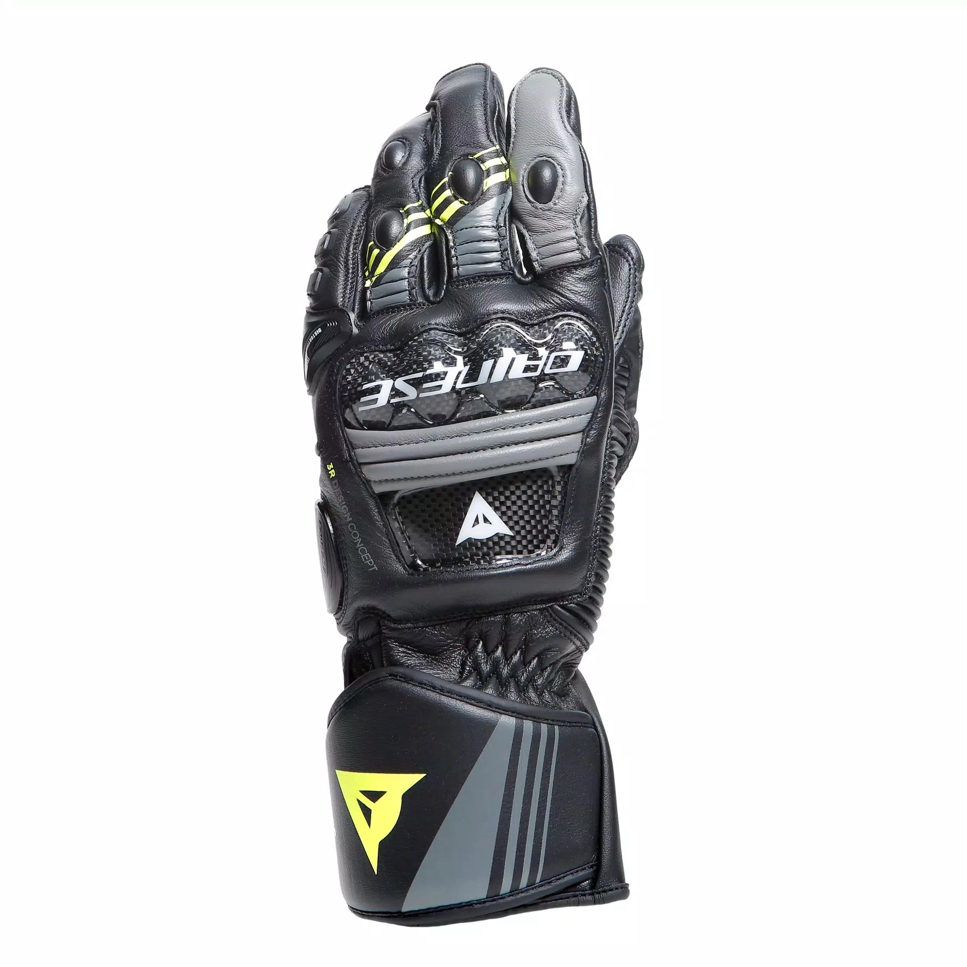 Мотоперчатки Dainese Druid 4 Black/Grey/Yellow