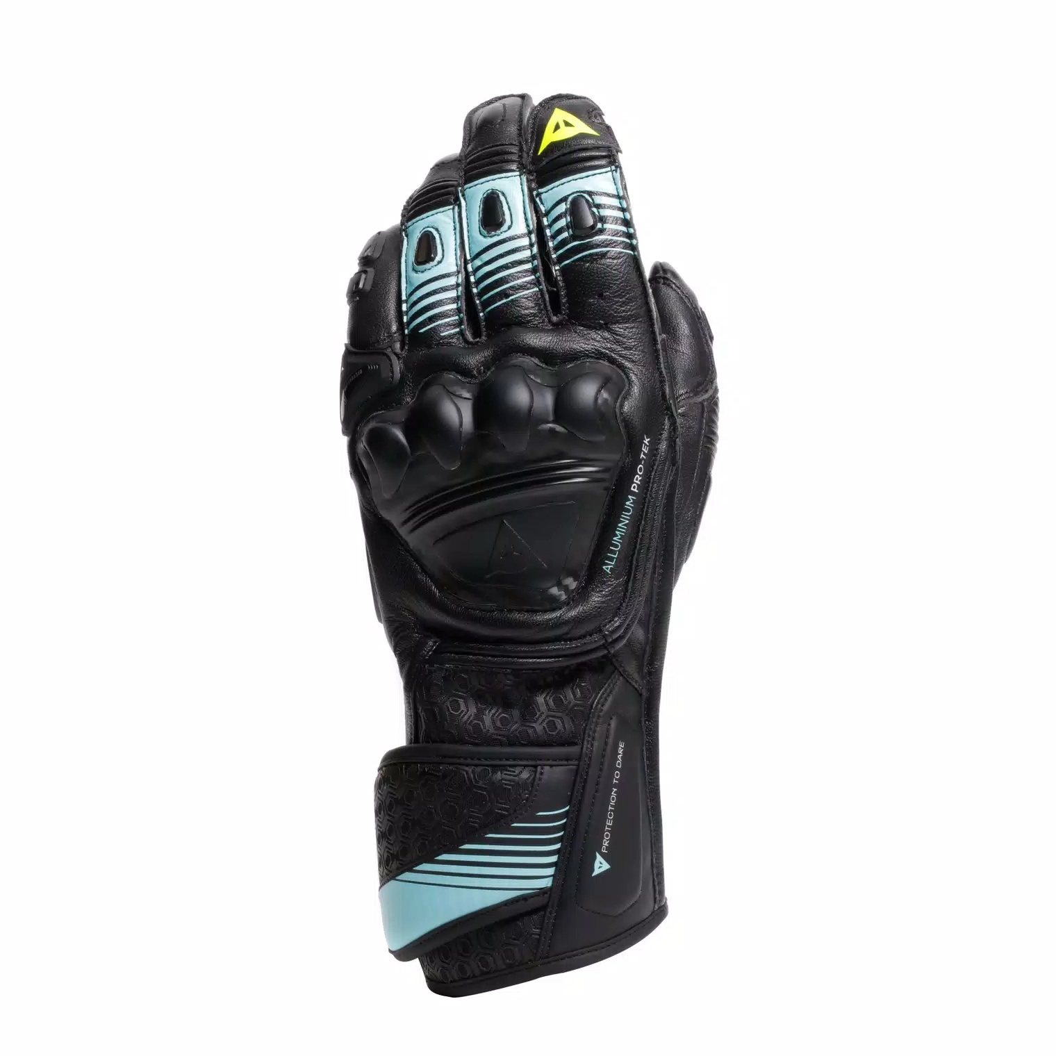 Мотоперчатки Dainese Fiero Black/Water/Yellow