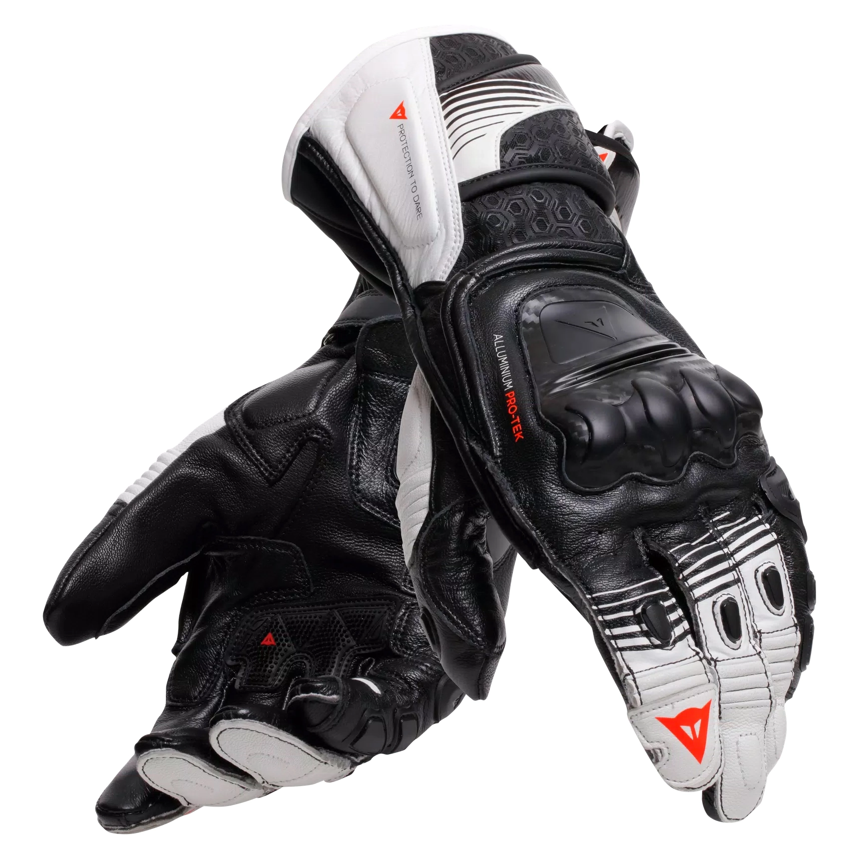 Мотоперчатки Dainese Fiero Black/White/Red