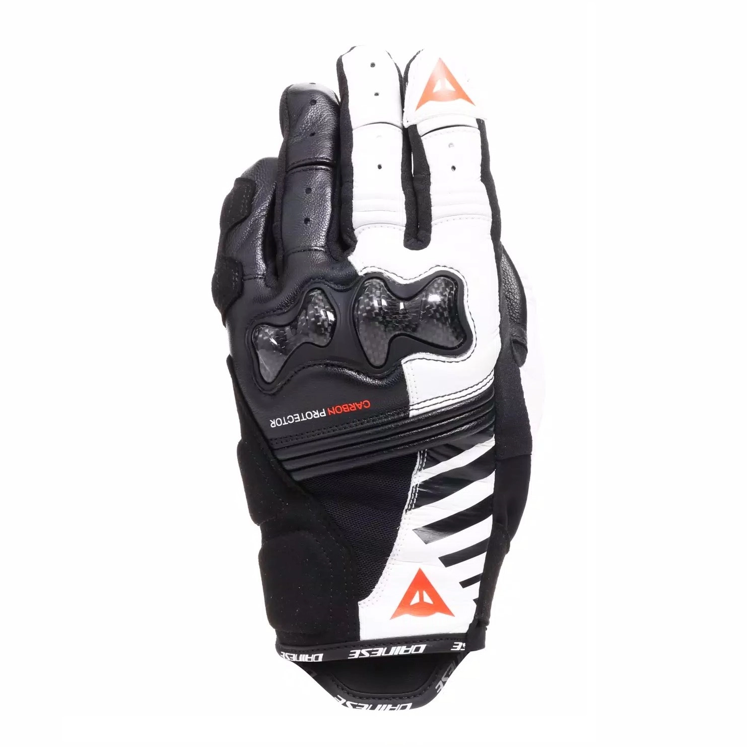 Мотоперчатки Dainese Reacto Carbon Short Lady Black/White/Red