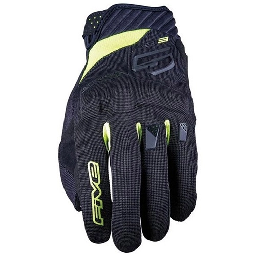 Моторукавички Five RS3 Evo Black/Yellow