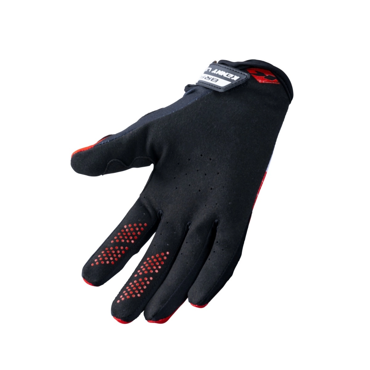 Мотоперчатки Kenny Racing Brave Junior Black/White/Red