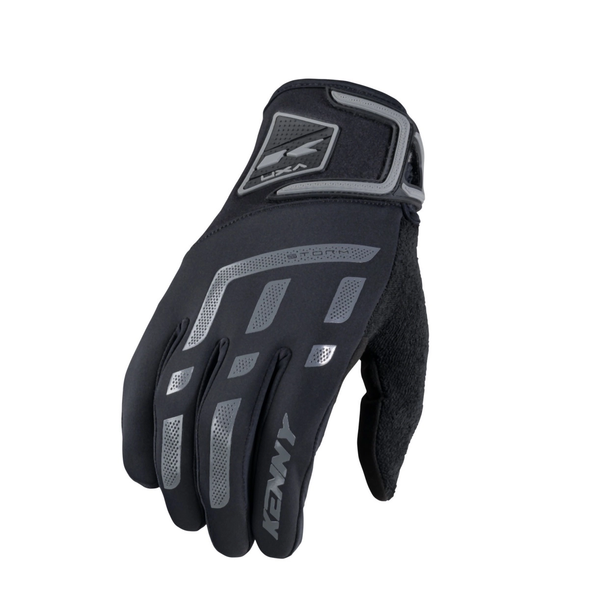 Мотоперчатки Kenny Racing Storm New Black/Grey
