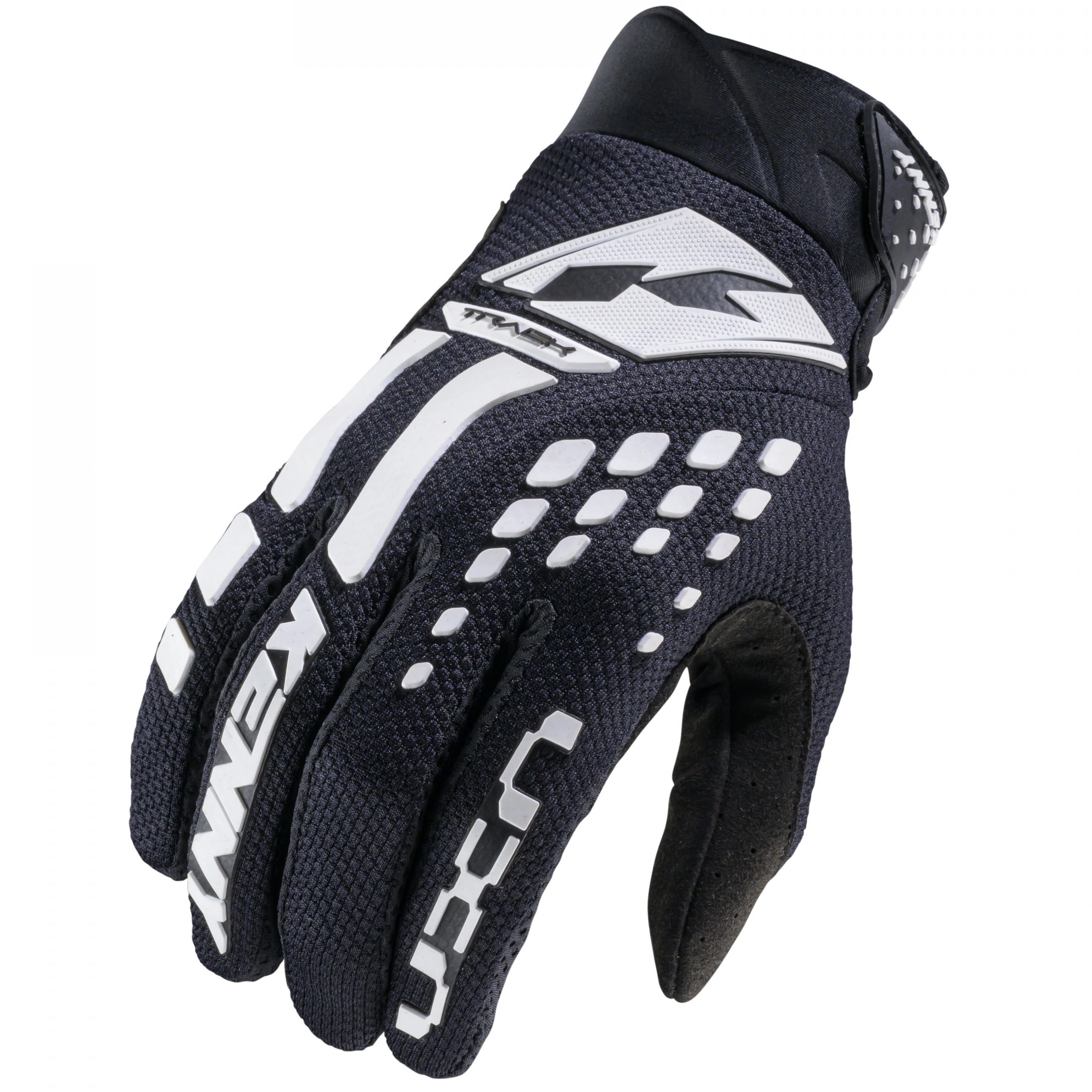 Мотоперчатки Kenny Racing Track Black/White