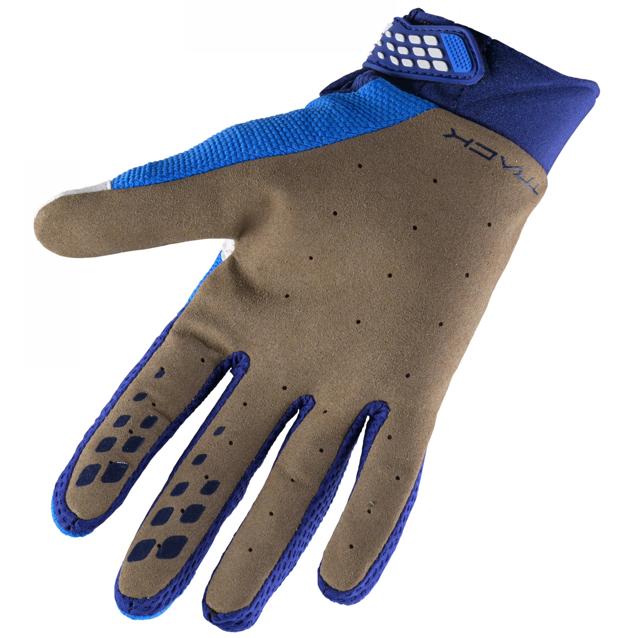 Мотоперчатки Kenny Racing Track Blue/White