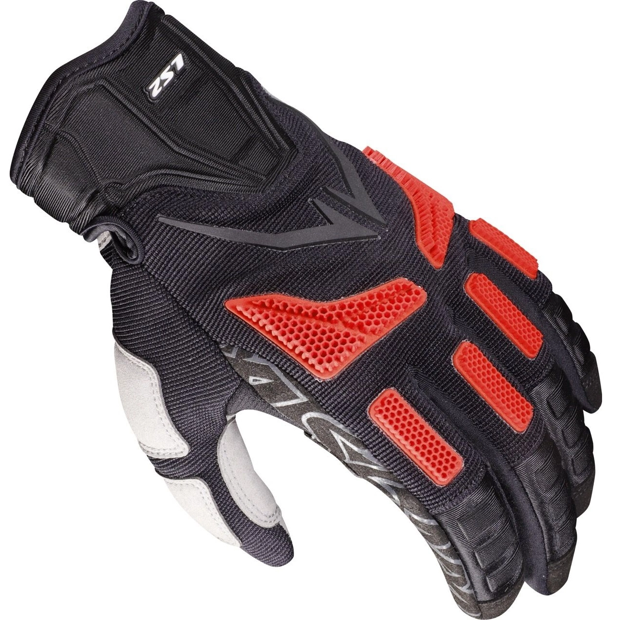 Мотоперчатки LS2 Ravin Black/Red