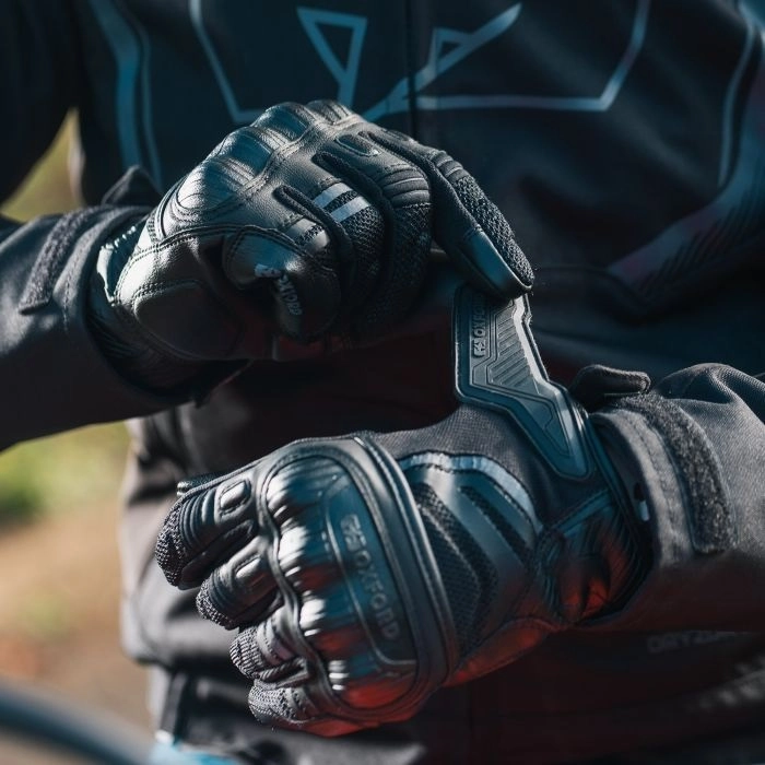 Мотоперчатки Oxford Omega 1.0 Air Stealth Black