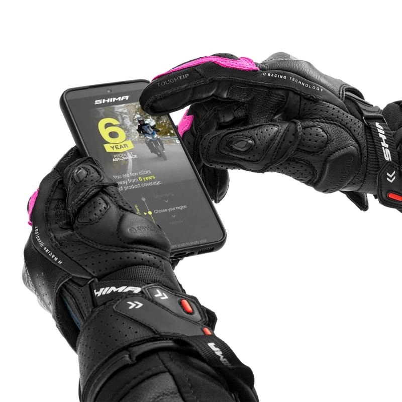 Мотоперчатки Shima RS-3 Lady Black/Pink